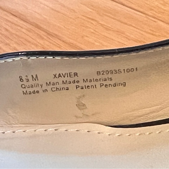 Naturalizer Xavier black buckle chunky heel dress shoe - Picture 4 of 7